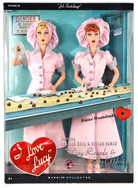 doll lucy|I Love Lucy Barbie Dolls (1973.